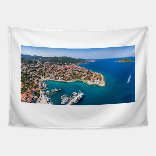 Kali, island Ugljan, Croatia Tapestry by ivancoric