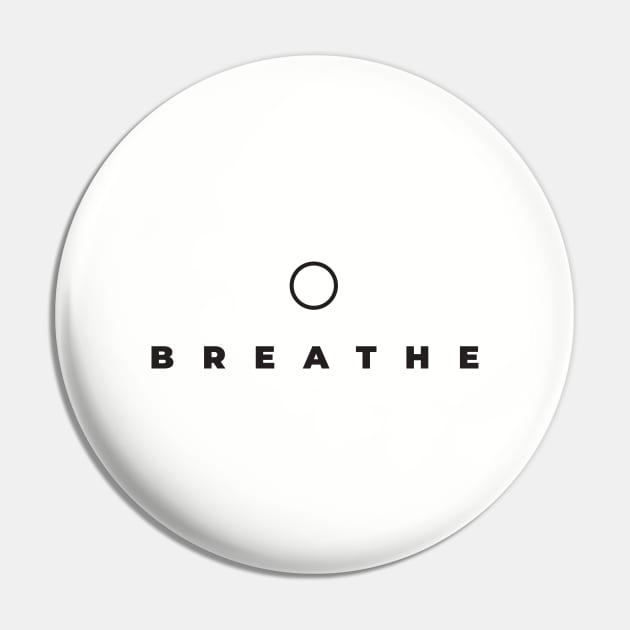 BREATHE Pin by studioaartanddesign