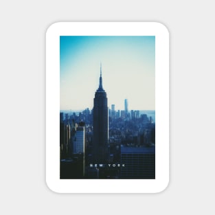 New York | Retro Cityscapes Magnet