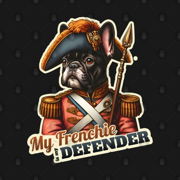 Guard french bulldog by k9-tee