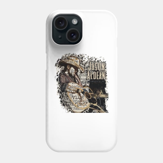 Jason Aldean// Phone Case by Asme