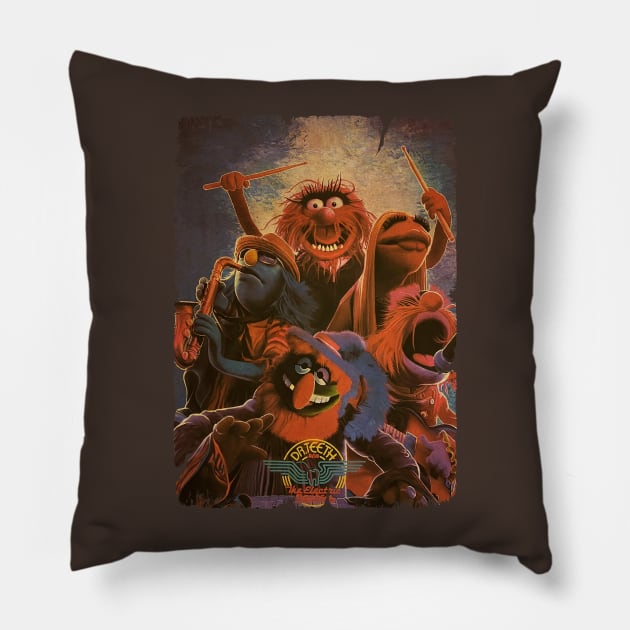 MONEY - THE MUPPETS SHOWS Dr Teeth MAYHEM Pillow by JigongNumpuk