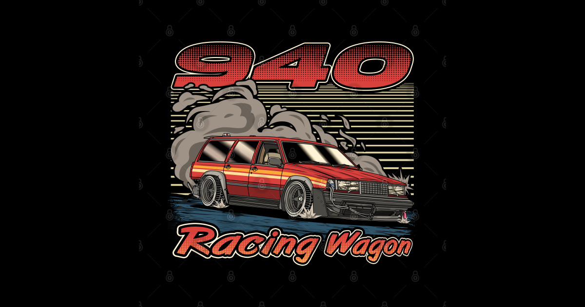 Street Racing Van 940 Wagon - Van - Tapestry | TeePublic
