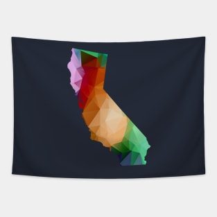 California - Fractal Colors Tapestry