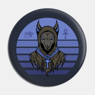 Anubis Egyptian God Pin