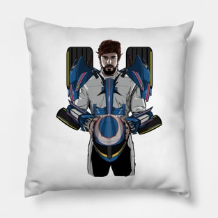 Alonso Mechformer Racing Driver Pillow