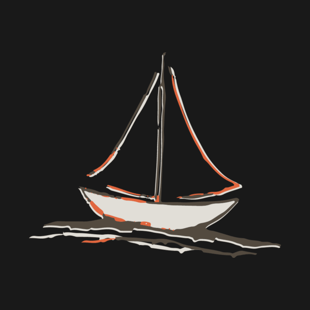 Sail Boat by digitaldoodlers