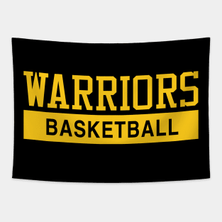 Warriors Basketball Tapestry