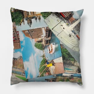 postcards, - 2 Pillow