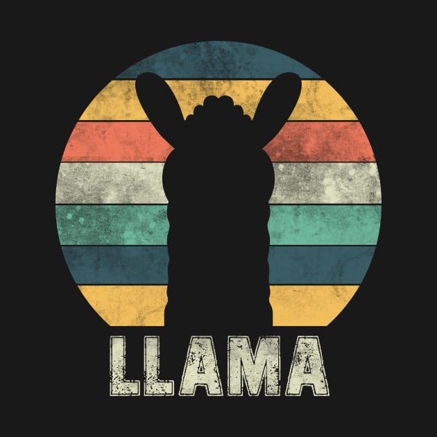 Retro Llama by Imutobi