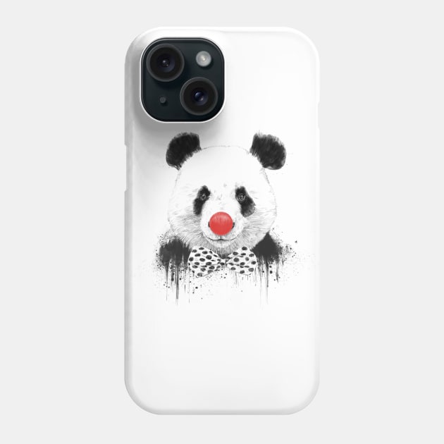 Clown panda Phone Case by soltib