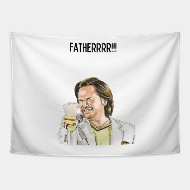 Douglas Reynholm, Fatherrrr!!! IT Crowd Tapestry by DoodlerLoodles