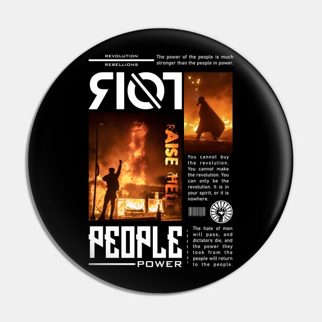 Riot Pin by Insomnia_Project
