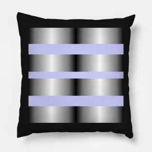 Graphic in pink and grey Pillow