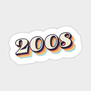 2008 Birthday Year Magnet