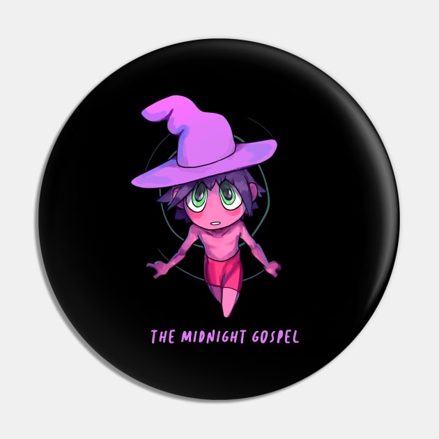 The Midnight Gospel Fanart Pin by Nashida Said