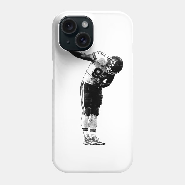 Travis Kelce Phone Case by Puaststrol