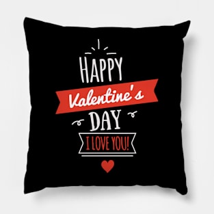 Happy Valentine's Day Pillow