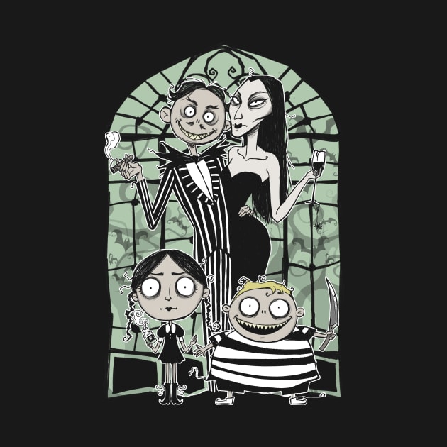The Addams Nightmare by ursulalopez