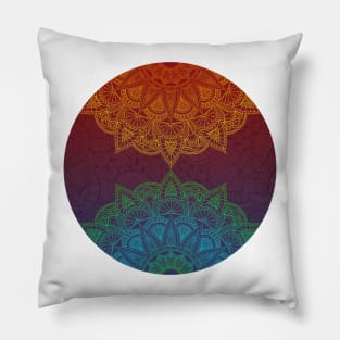 Mandala symmetrical 2 Pillow