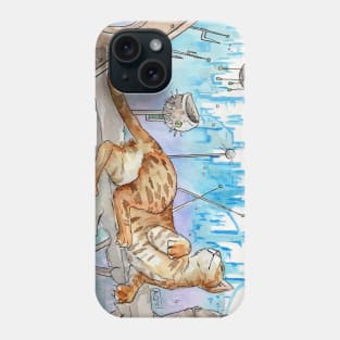 Aloysius the cat Phone Case