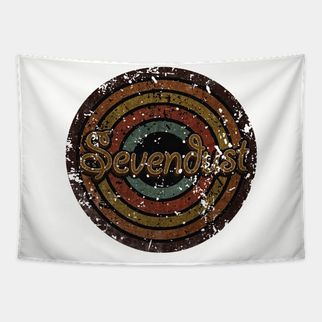 Sevendust vintage design on top Tapestry by agusantypo