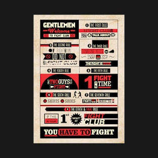 FIGHT CLUB MOVIE POSTER T-Shirt