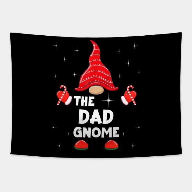 The Dad Gnome Matching Family Christmas Pajama Tapestry by Foatui