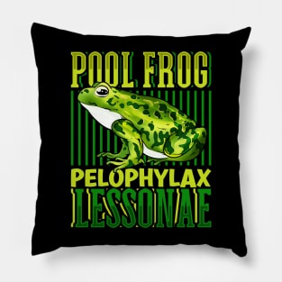 Pool Frog Pillow