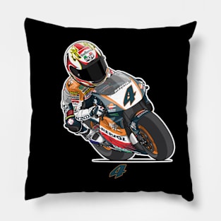 Alex Criville Cartoon Pillow