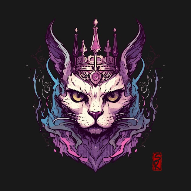 Evil cat by siriusreno