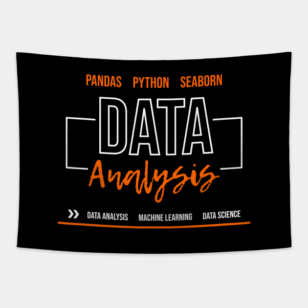 Data Analysis Tapestry by Peachy T-Shirts