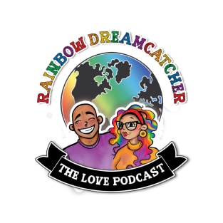Rainbow Dreamcatcher The Love Podcast Logo T-Shirt