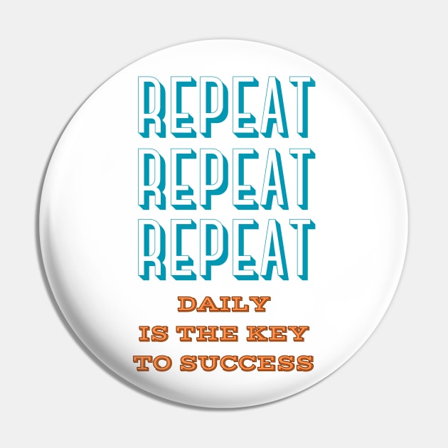 Daily repetition Pin by BOUTIQUE MINDFUL 