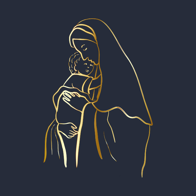 our lady by autopic