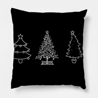 Christmas Tree Shirt | Christmas Shirt - Cute Christmas Shirt - Holiday Shirt - Women's Christmas Shirt - Christmas Shirts for Women Pillow