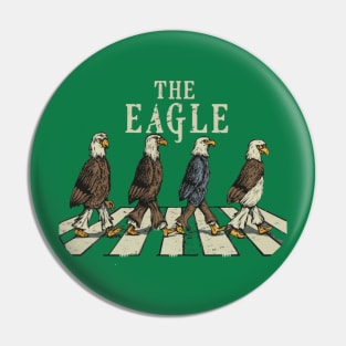 the eagles band retro Pin