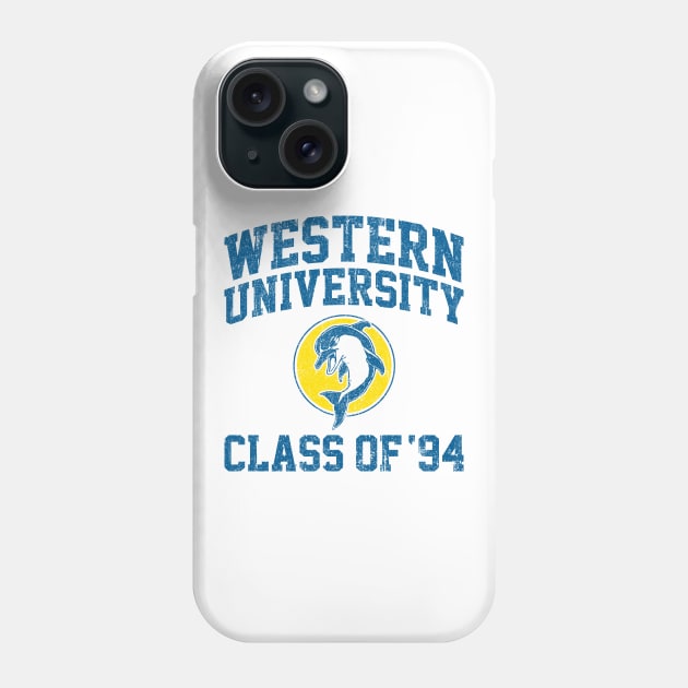 Western University Class of 94 (Variant) Phone Case by huckblade