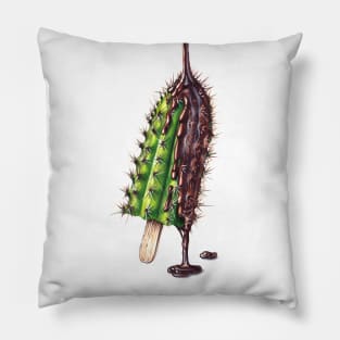 Cactus in chocolate Pillow