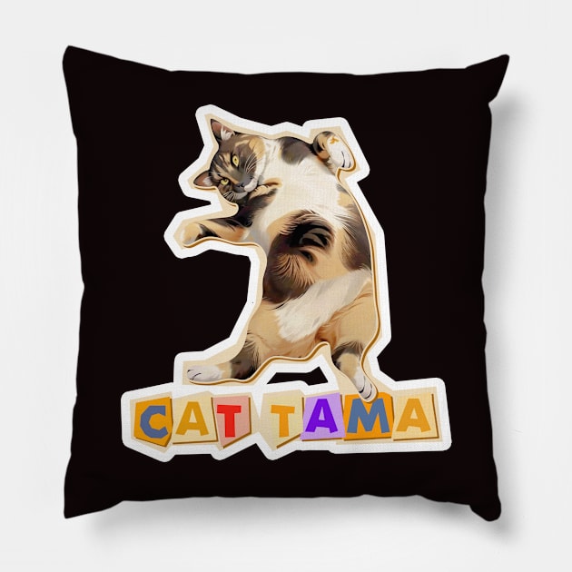 Tama Super Station Master Pillow by LycheeDesign