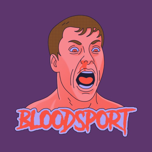 Bloodsport - Jean-Claude Van Damme - JCVD by BryanWestArt