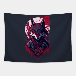 Shinobi Beast - Diseños de animales ninjas Tapestry