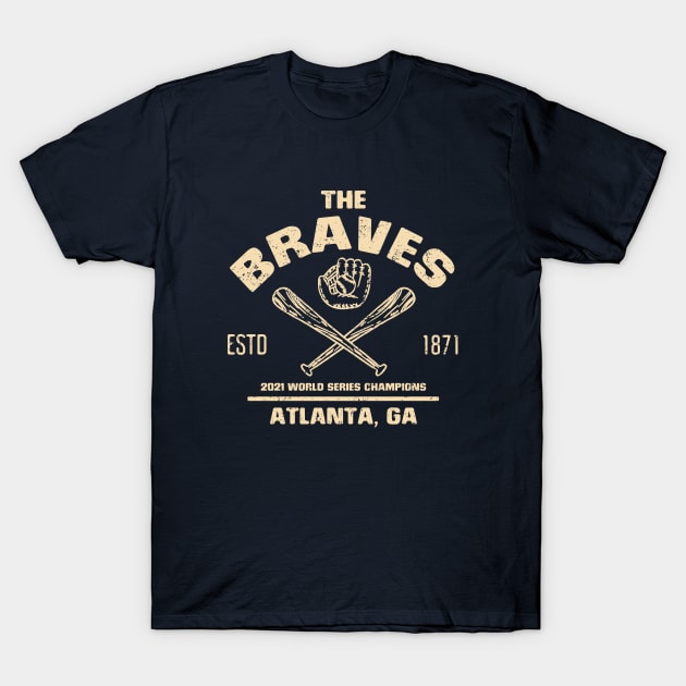 Retro Vintage Atlanta Braves World Series Tshirts