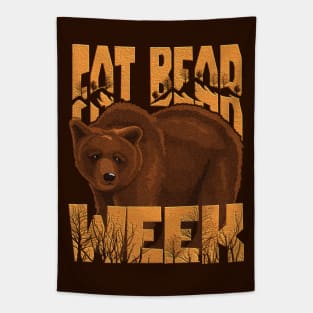 fat bear week Tapestry