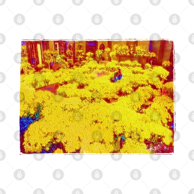 1000 Yellow Daisies by Fenay-Designs