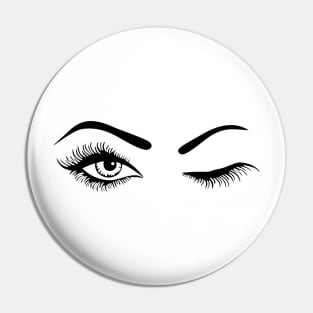 Bad Girl I See You Eyes | Trendy Bad Girl Pin