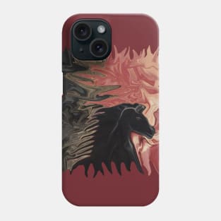 Stallion with the Heart of a Cat Phone Case