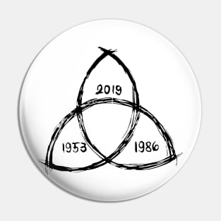 Dark time loop Pin