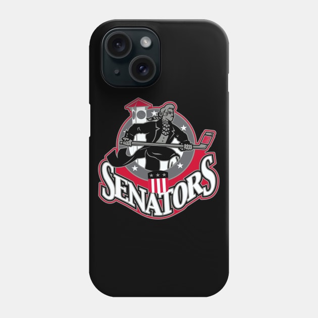 Senators Hockey Logo Phone Case by DavesTees