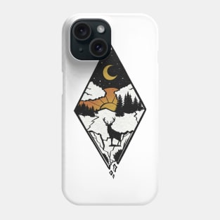 DAY AND NIGHT Deer Among the Woods Design Phone Case